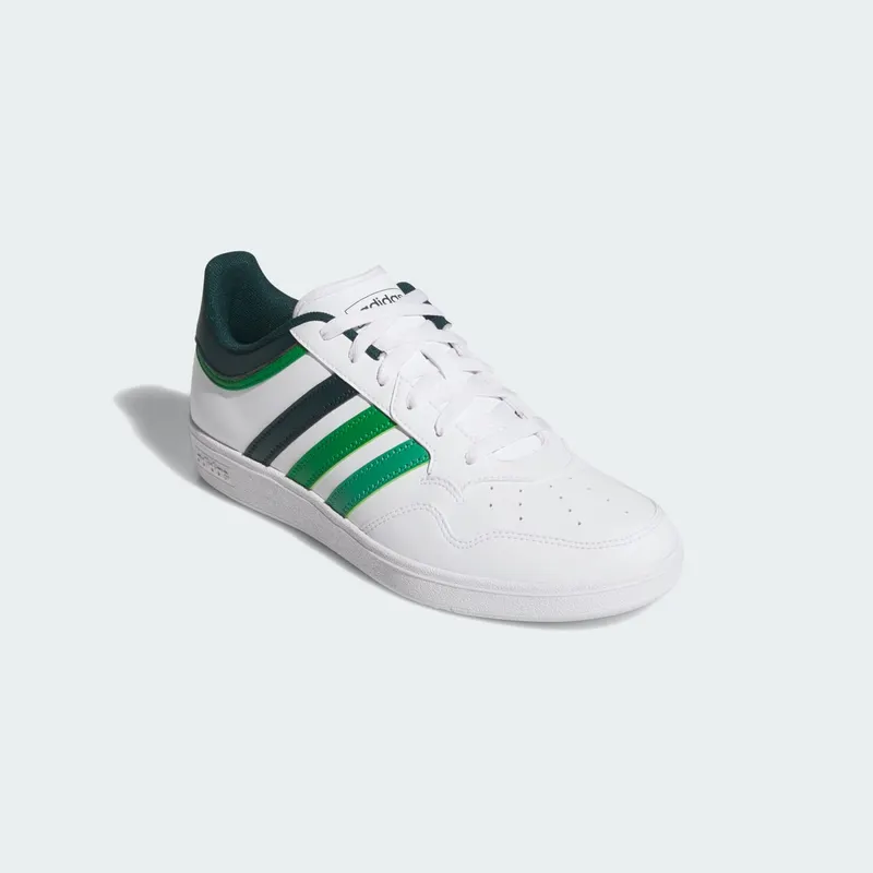 Adidas Hoops 4.0 Cloud White / Aurora Ivy / Green (JQ5296)