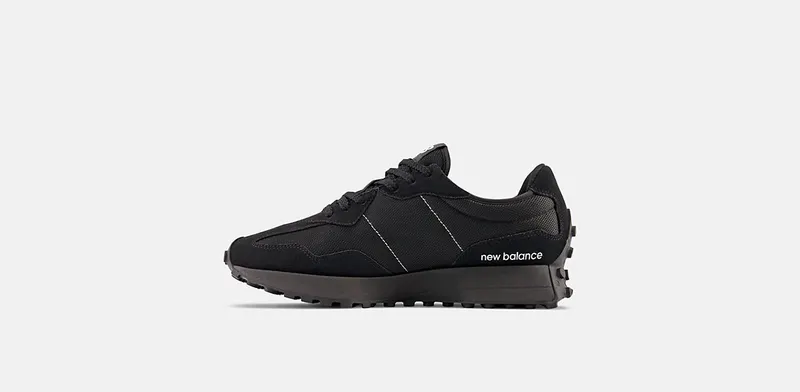 New Balance Black 327 Sneakers (MS327CTB)