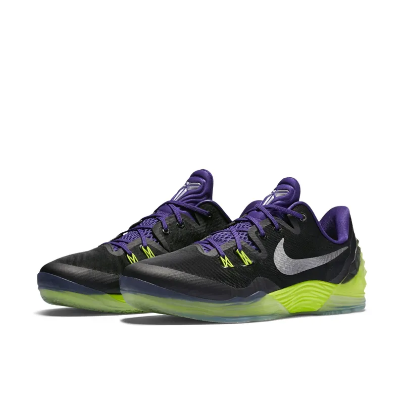 Nike Zoom Kobe Venomenon 5 Joker Black/Metallic Silver-Court Purple-Volt (749884-005)