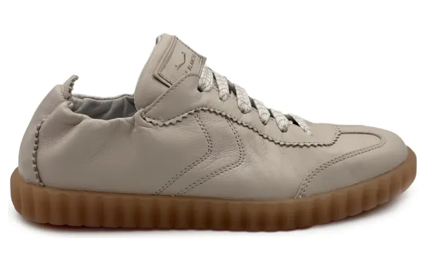 Voile Blanche Ines Flex scalloped sneakers – Beige (INESFLEXNAPPA)