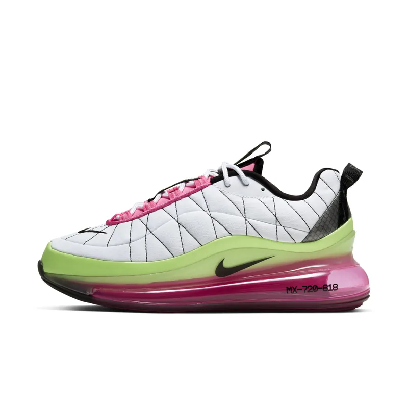 Nike Air MX 720-818 ‘Pink Blast Green’ White/Pink Blast/Ghost Green/Black (CK2607-100)