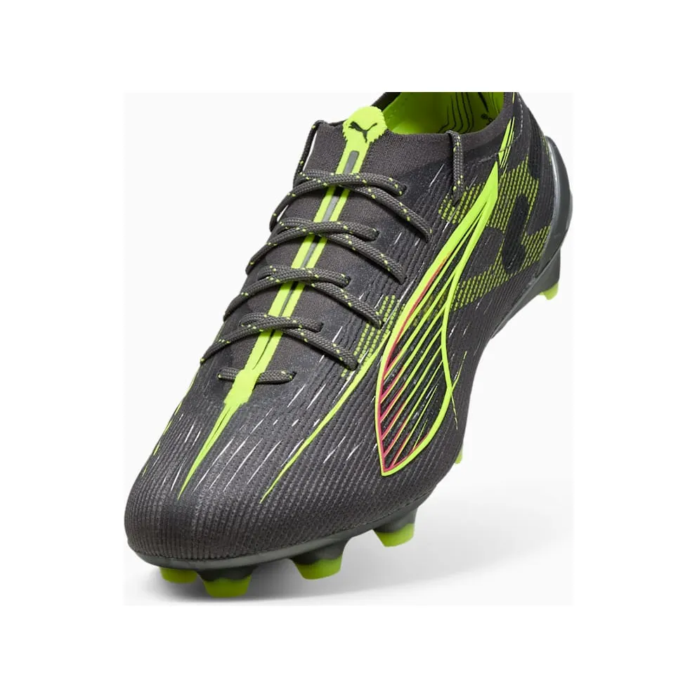 Puma Ultra 5 Ultimate FG Matte Aged Silver Yellow Alert Sun Struck (108159-03)