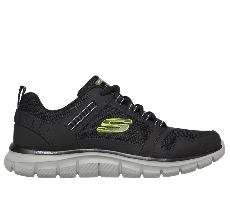 Skechers Track – Knockhill – Black / Limoen (232001 BKLM)