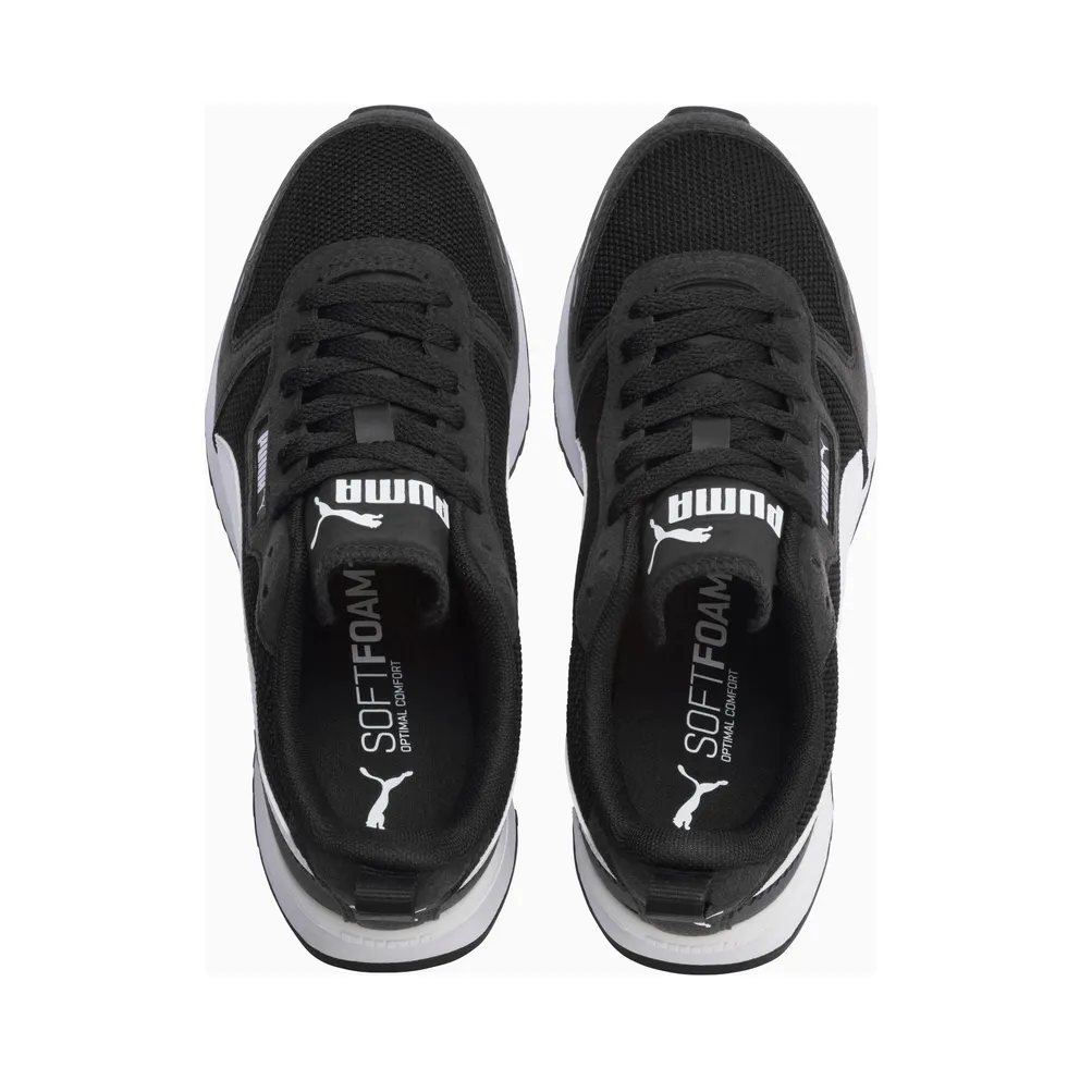 PUMA R78 Youth Black/White (373616-01)