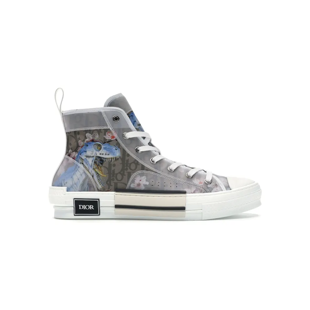 Dior B23 High Canvas Sorayama Dinosaur Brown (3SH118YNF_H061)