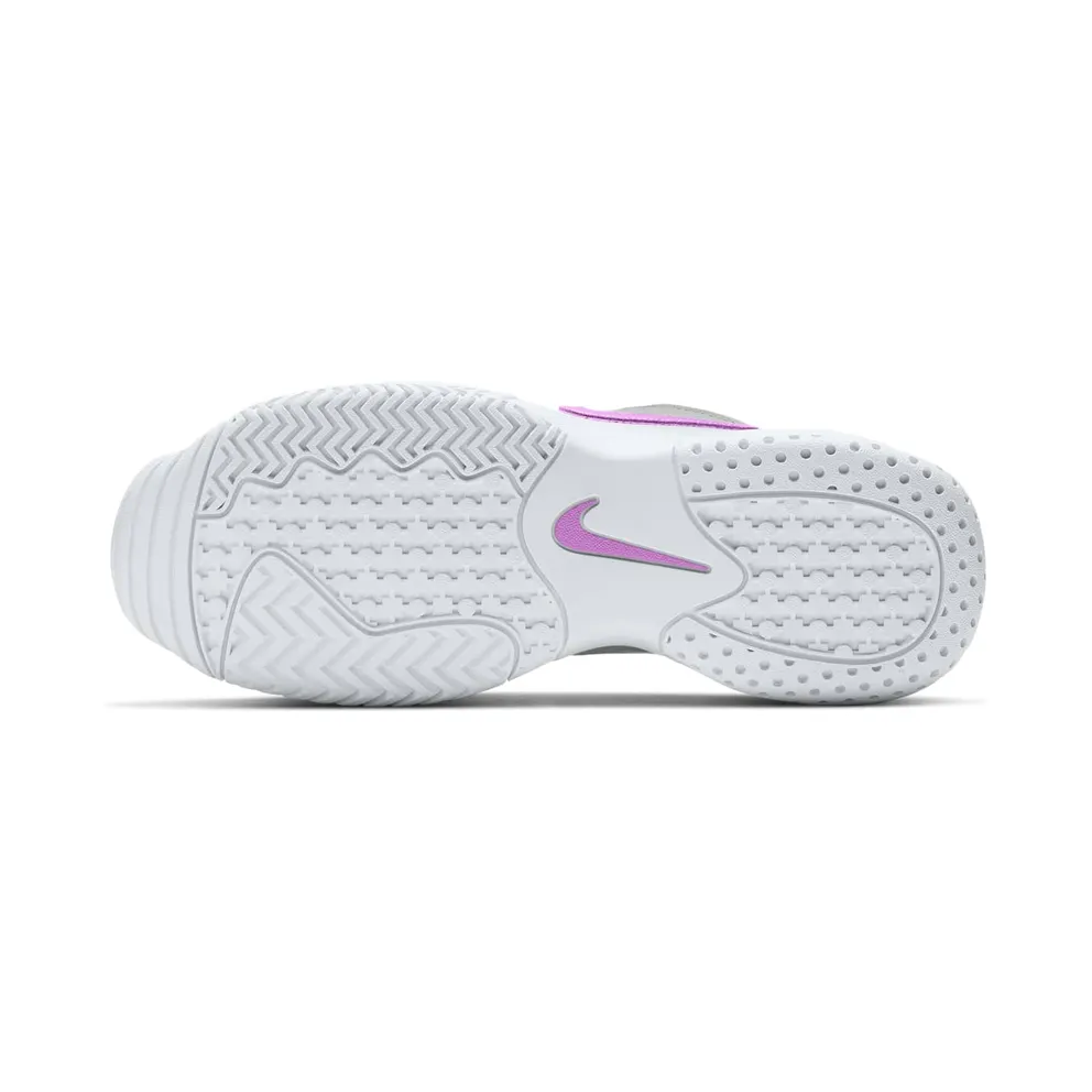 NikeCourt Lite 2 Hardcourt Grey “Photon Dust / White / Fuchsia Glow” (AR8838-024)