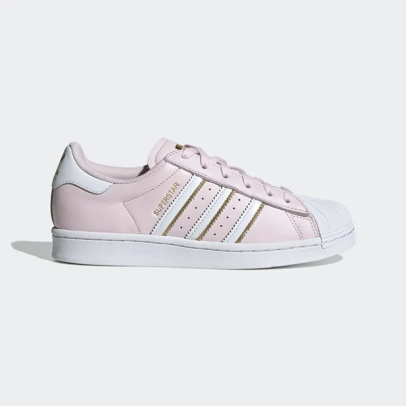 Adidas Superstar Cloud White / Almost Pink / Gold Metallic (GZ3453)