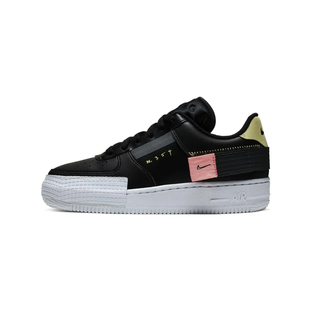 Nike Air Force 1 Low Type Black (GS) (BQ4793-001)