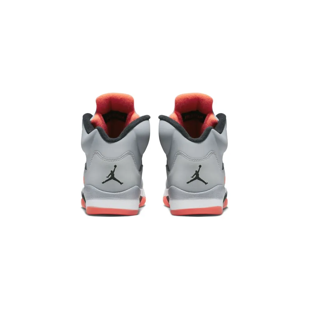 Jordan 5 Retro Hot Lava (GS) Wolf Grey/Black-Hot Lava-White (440892-018)