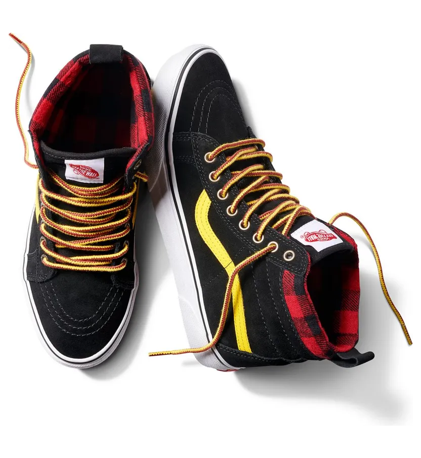 VANS Gepersonaliseerde Black Suede Mte Sk8-hi Zwart (VN0A3CS0004)