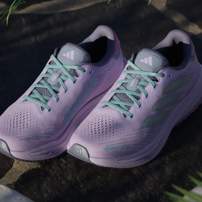 adidas Supernova Rise Gore-Tex Powder Plum Silver Metallic (JQ5486)