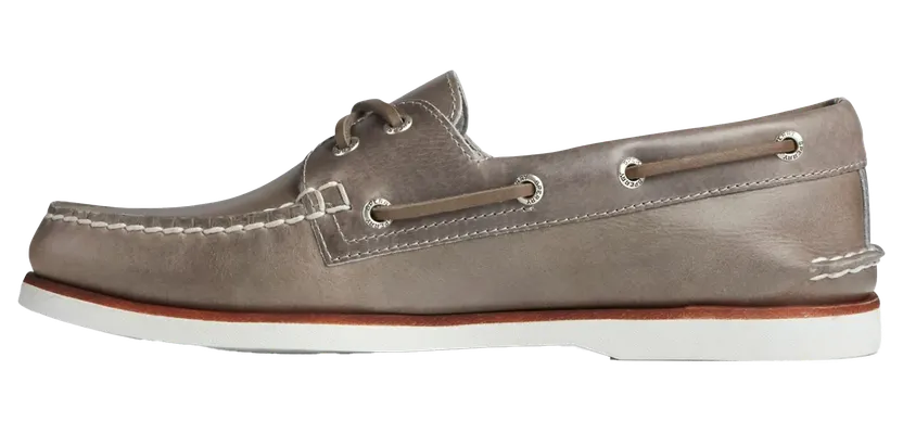 Sperry Gold A/O 2 Eye Leather “Grey” (STS22965)