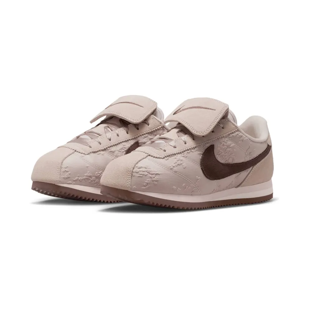 Nike Cortez TXT Pink “Silt Red / Phantom / Light Chocolate” (IQ3624-667)