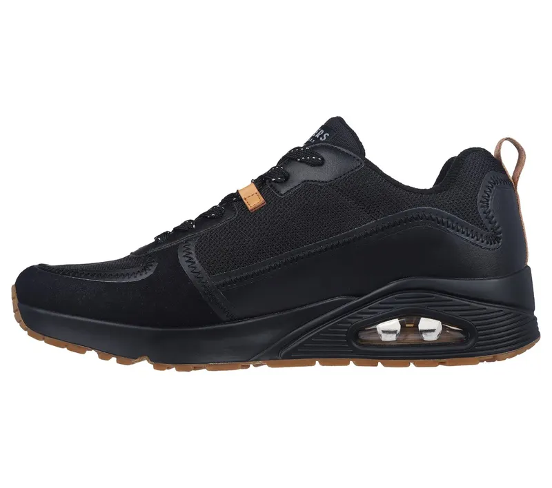 Skechers Uno – Layover Sneaker Black