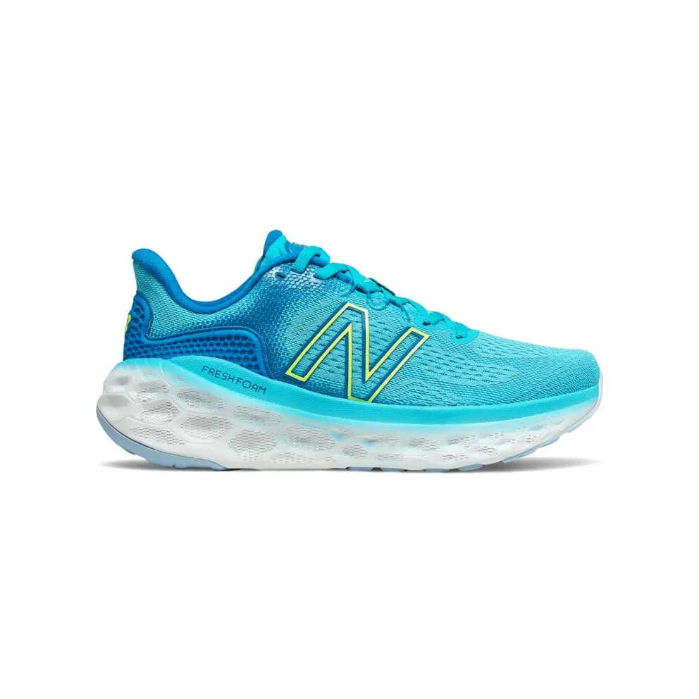 New Balance Fresh Foam More v3 Blau/Gelb/Weiß/Braun (WMORLV3)