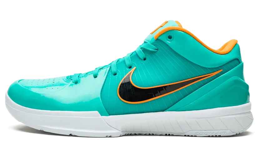Nike Undefeated x Kobe 4 Protro ‘Hyper Jade’ Teal/Mango/White (CQ3869-300)