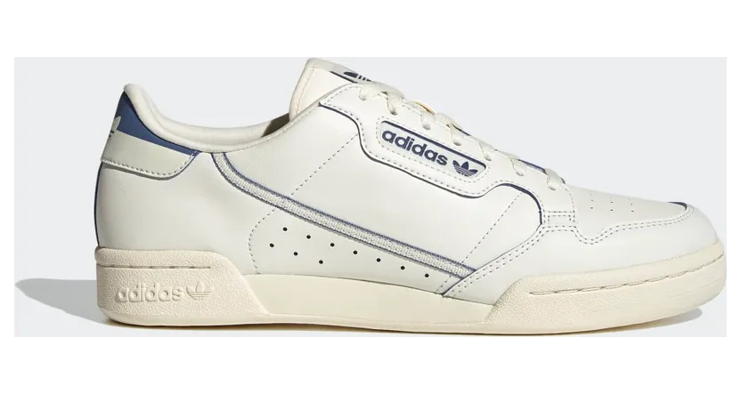 adidas Continental 80 Schuh Cream White / Cream White / Crew Blue (FX5089)