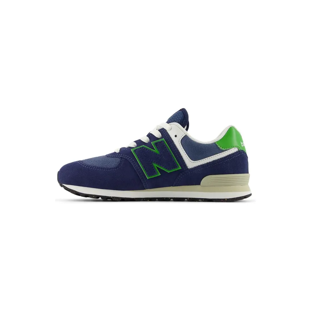 New Balance 574 LACE “NB Navy / Alpine Green” (GC574QBL)