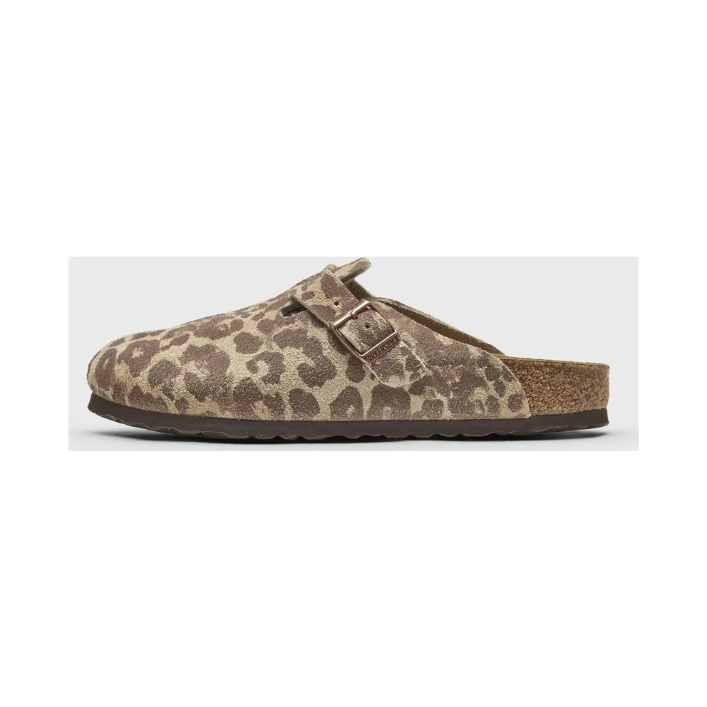 Birkenstock Boston Suede Leather Brown