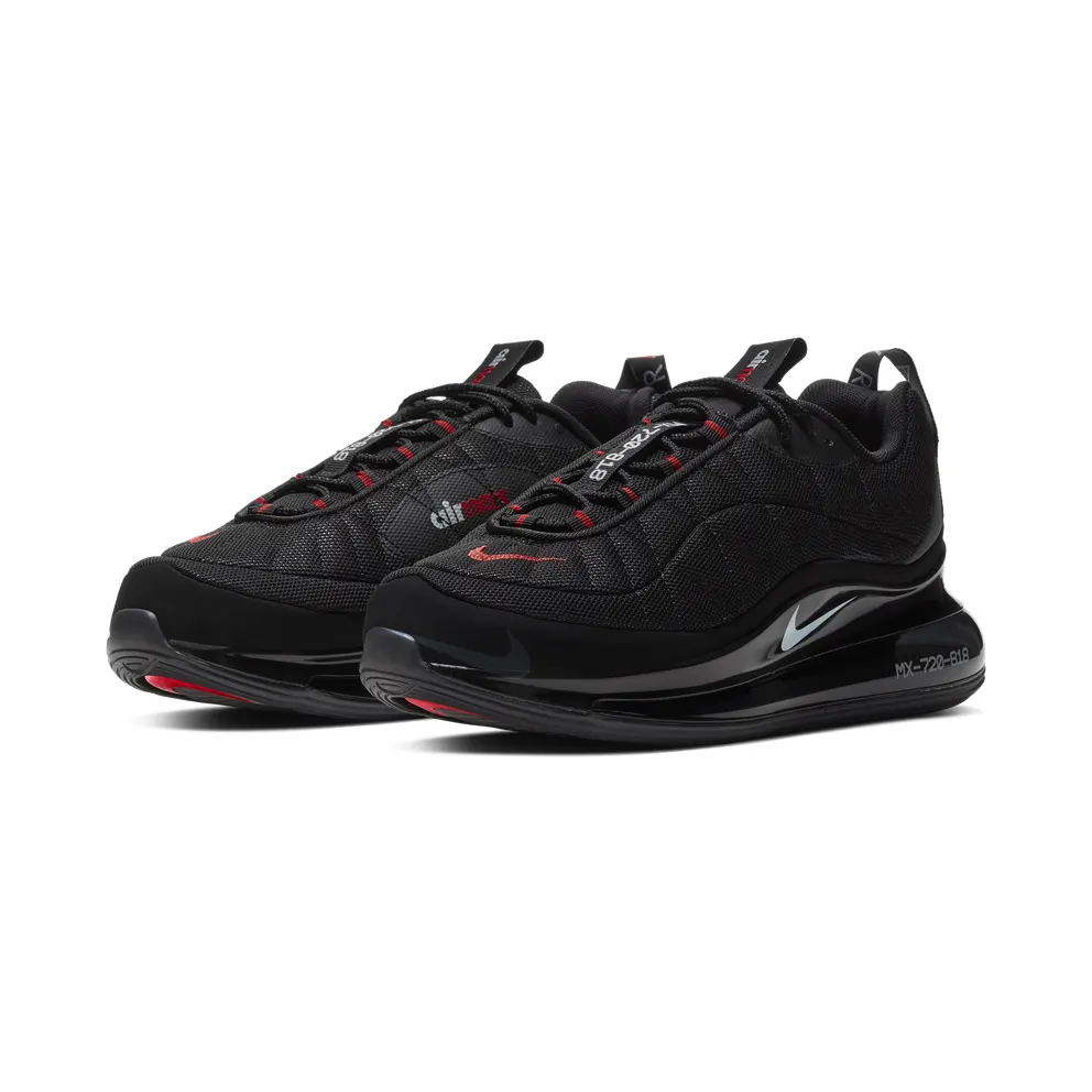 Nike MX-720-818 “Black / University Red / Particle Grey” (CW7476-001)