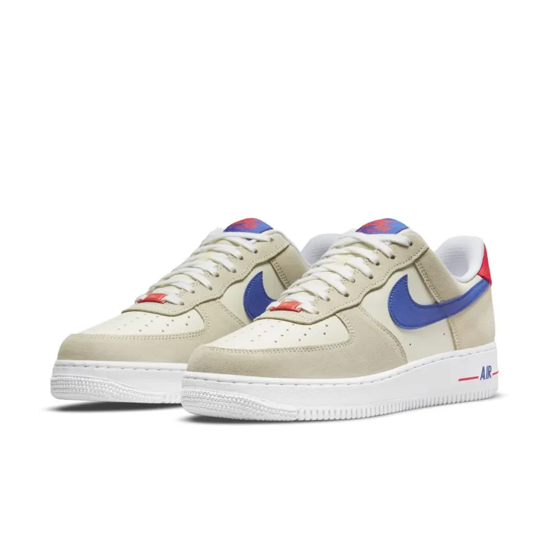 Nike Air Force 1 Low ’07 LV8 Coconut Milk Hyper Royal (DM8314-100)