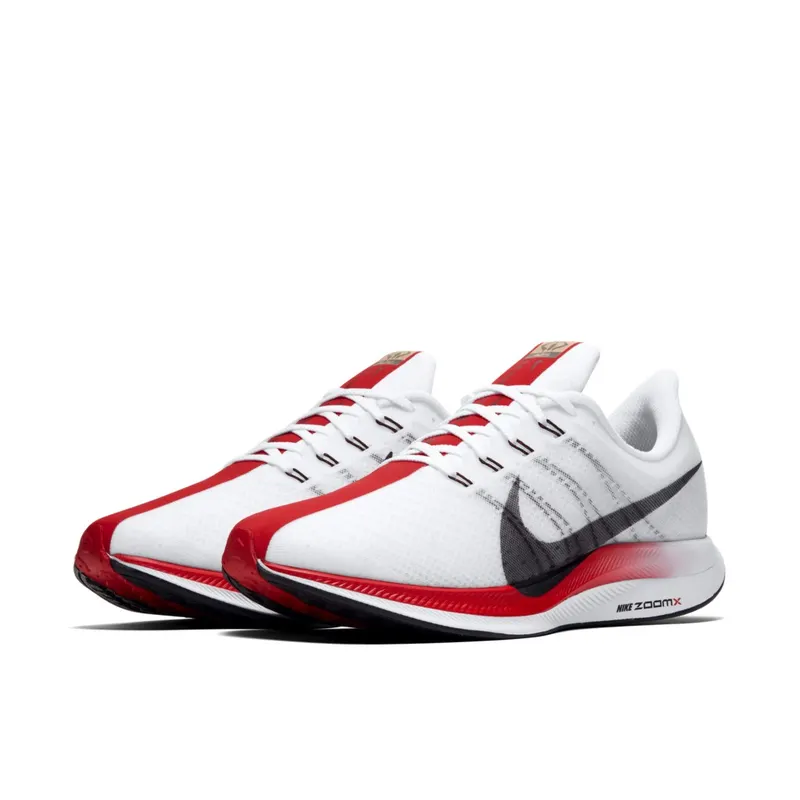 Nike  Zoom Pegasus 35 Turbo London Marathon (2019) White/Black-Bright Crimson-Metallic Gold (CQ6436-100)