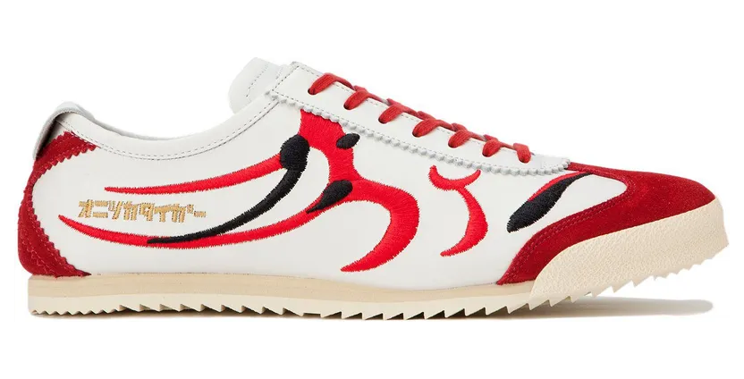 Onitsuka Tiger Mexico 66 Deluxe NM White Classic Red Kumadori (1181A370-100)