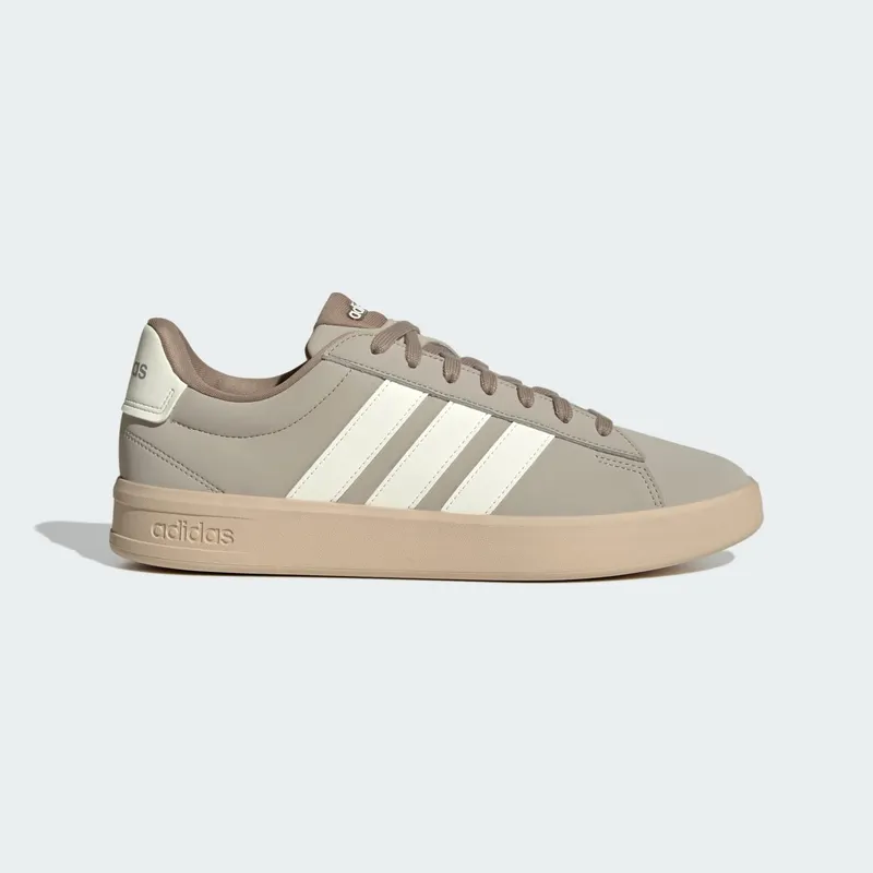 Adidas GRAND COURT 3.0 Shoes Light Brown / Off White / Chalky Brown (KH9533)