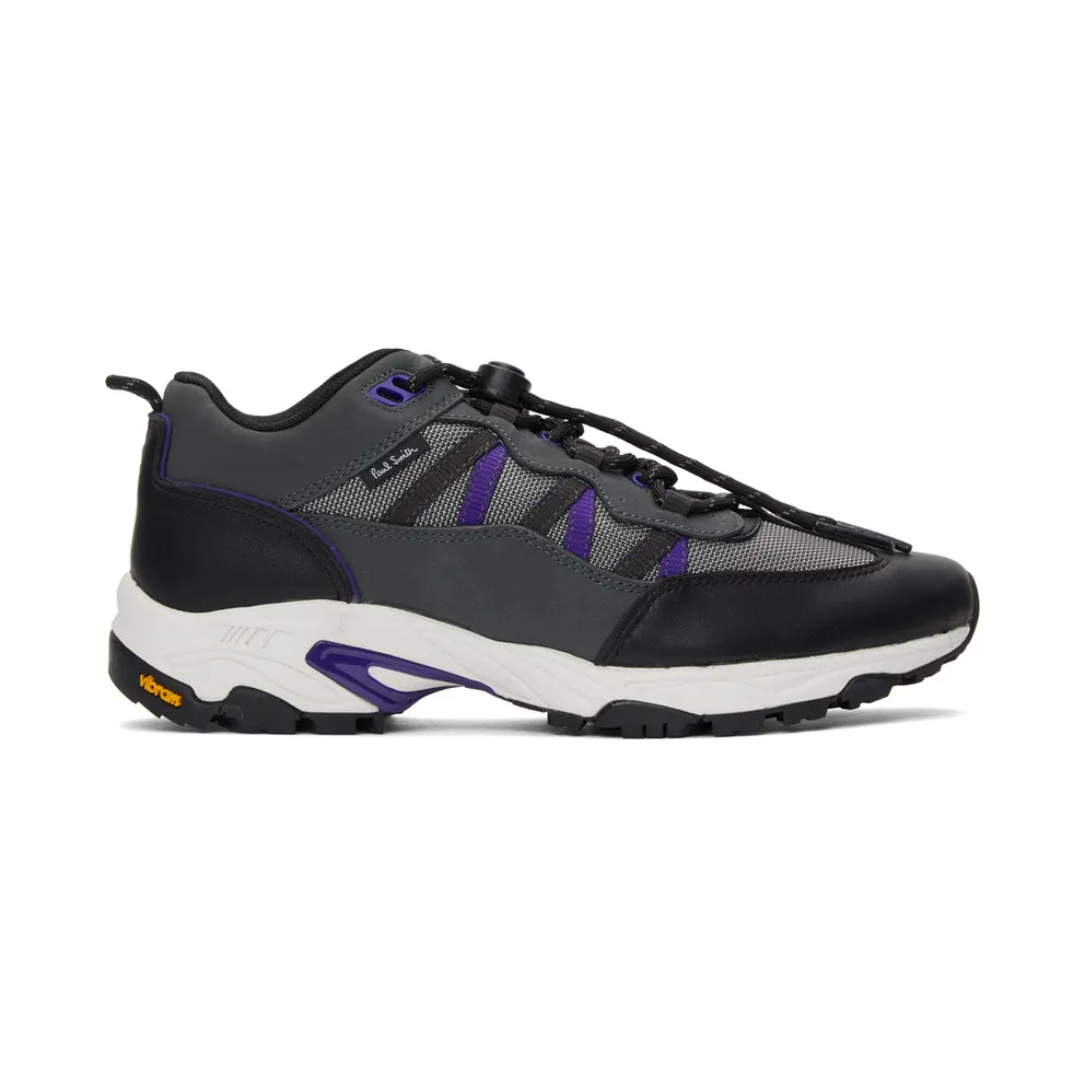 PS by Paul Smith Grey and Purple Roscoe Sneakers (M2S-RCO05-ECAS-70)