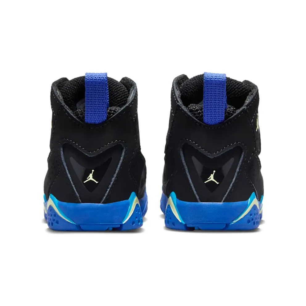 Jordan True Flight Black Hyper Royal Photo Blue Barely Volt (343797-074)