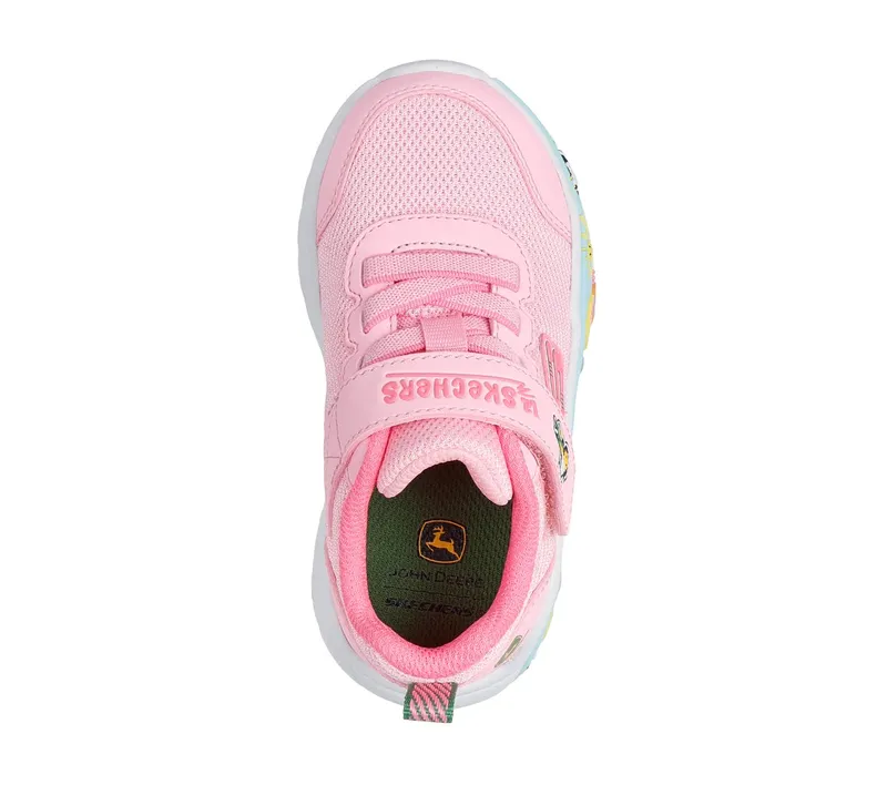Skechers John Deere: Play Scene – Farm Girlie Sneaker Pink