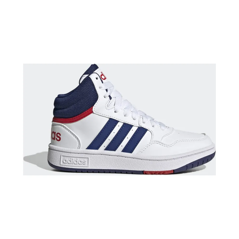 Adidas Hoops Mid Cloud White / Victory Blue / Better Scarlet (GZ9647)