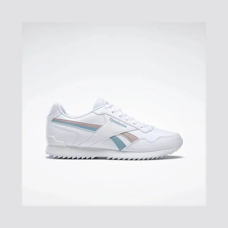 Reebok Royal Glide Ripple Clip Schoenen Cloud White / Gable Grey / Quartz Met