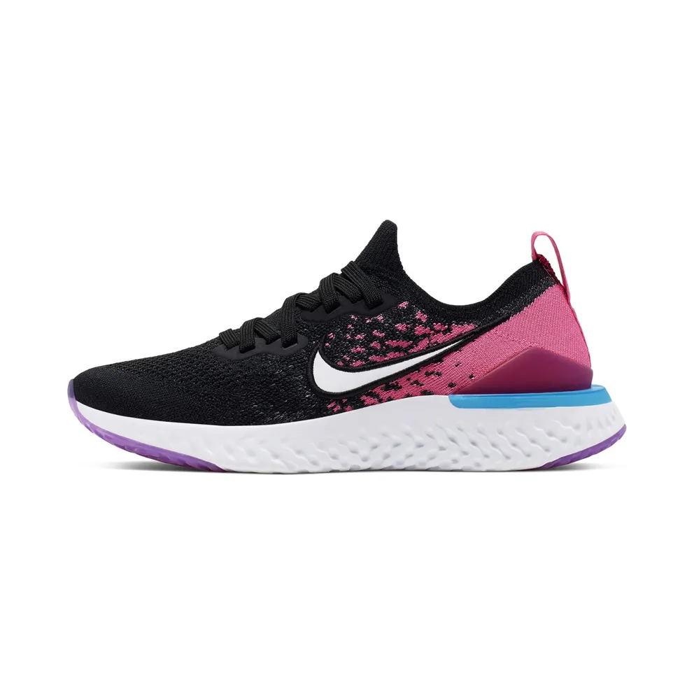 Nike Epic React Flyknit 2 voor kids Black (AQ3243-016)