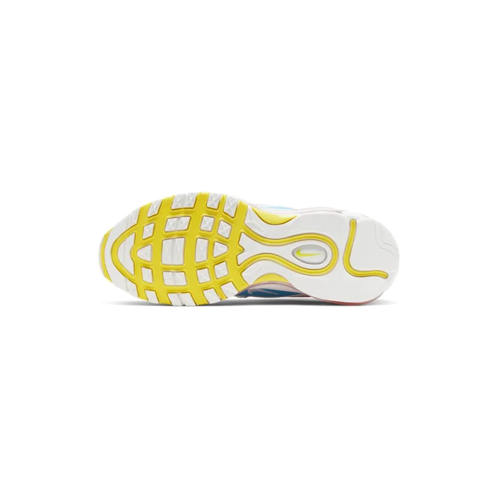 Nike Air Max 97 Summer Pack 2019 (GS) Blue Fury/Team Orange-Opti Yellow-Summit White (CK0052-400)