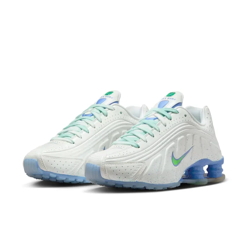 Nike Shox R4 AB White Green Strike Royal Pulse (IH2343-100)