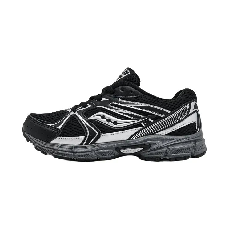 Saucony Ride Millenium GS “Black Metallic Silver” (SYF25BB2)