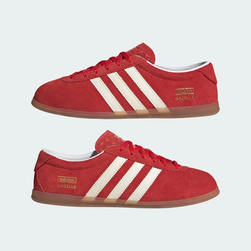 Adidas Gazelle Lo Pro Better Scarlet / Cloud White / Gum (JR5744)