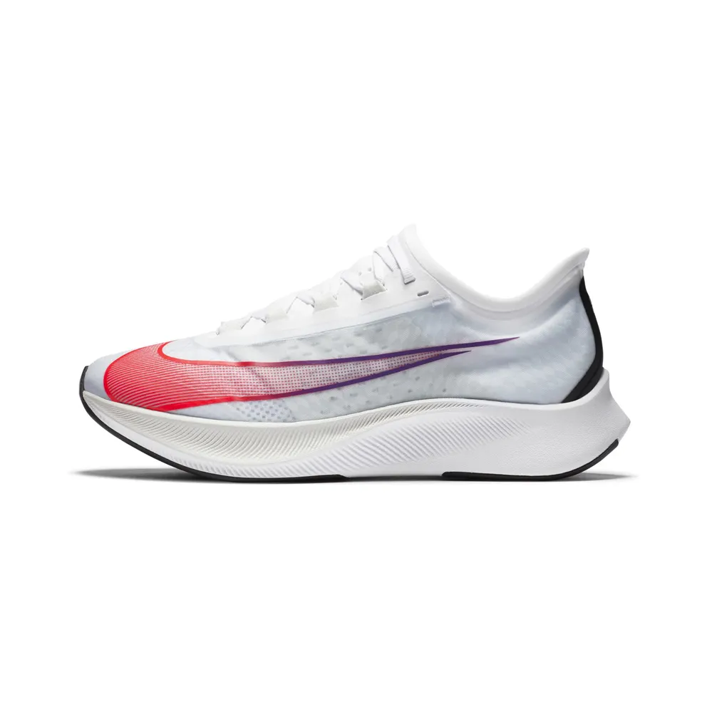Nike Zoom Fly 3 White Multi-Color White/Spruce Aura-Hyper Violet-Flash Crimson (AT8240-103)
