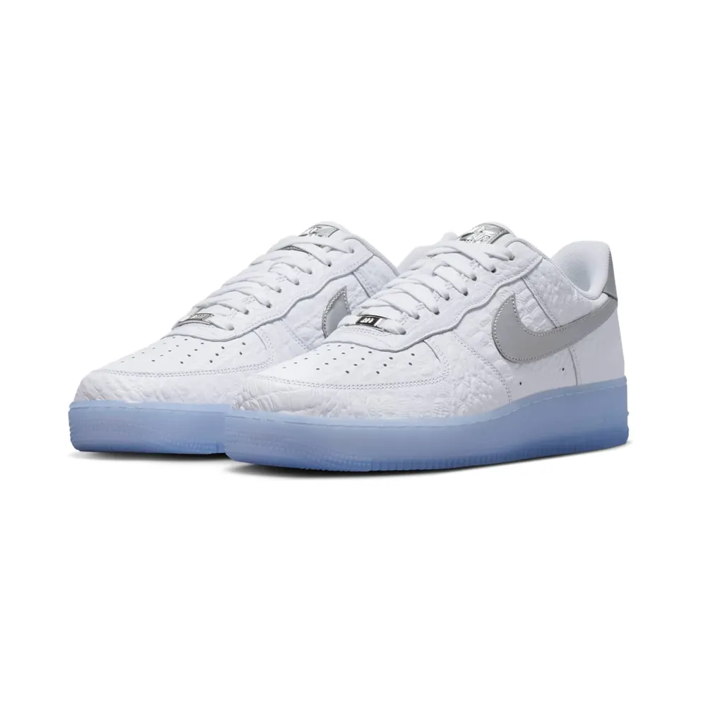 Nike Air Force 1 Low ’07 “Crocodile White Blue Tint” (IR1981-100)