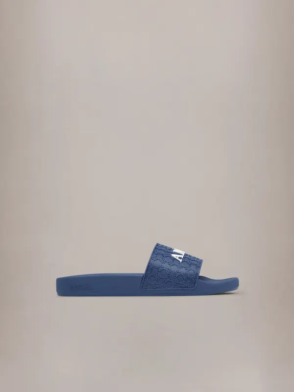 Amiri MA Quad Pool Slide “Midnight Blue” (AMFLFL1001-508)