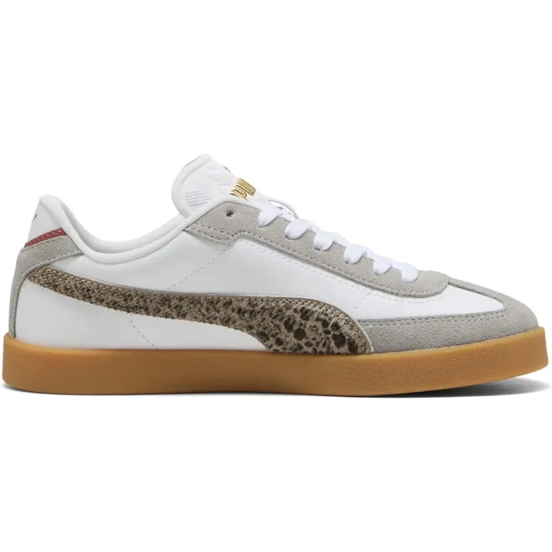 Puma Club II Era Animal Flair Sneaker Damen 01 – PUMA white/dusky gray/gray echo 37 für Damen, weiß, Größe 37 EU (404313)