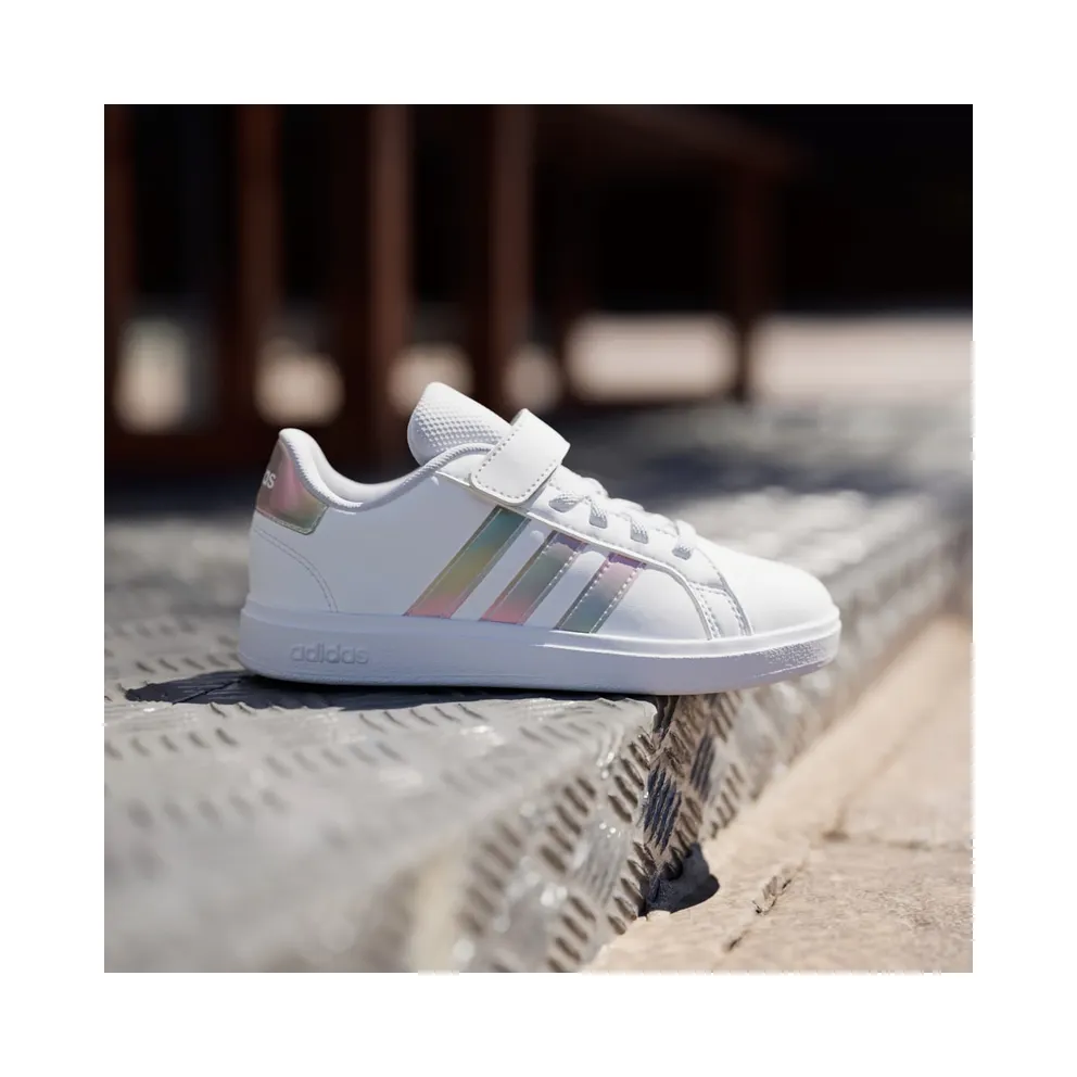 Adidas Grand Court 2.0 Kids Cloud White / Iridescent / Cloud White (IE3851)