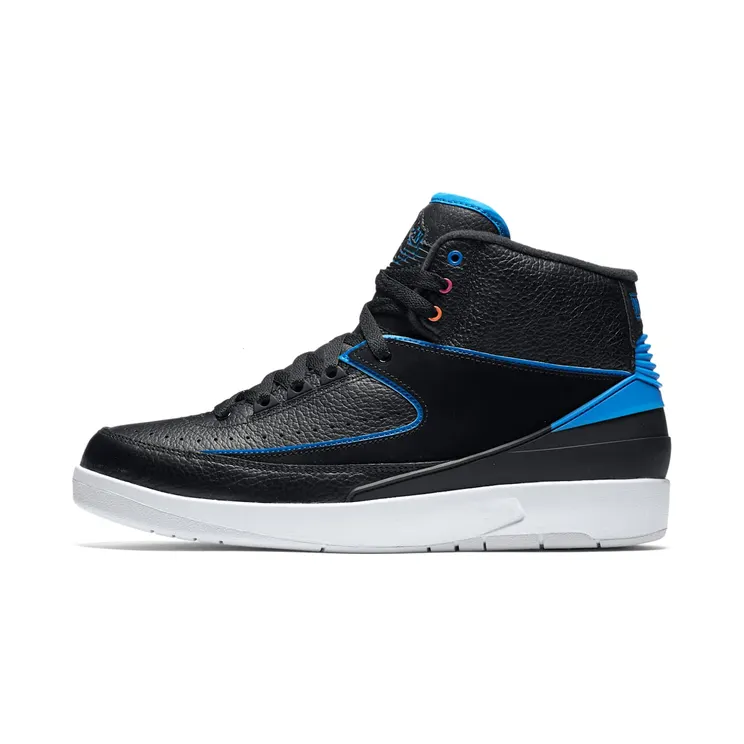 Air Jordan 2 Retro “Black / White / Fire Pink / Photo Blue” (834274-014)