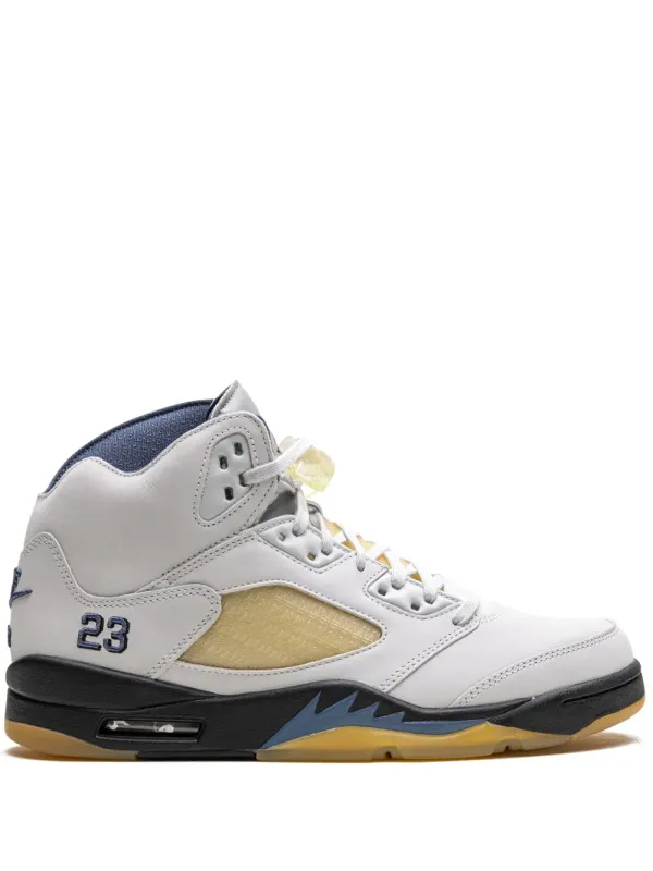 Jordan x A Ma Maniére Air Jordan 5 Diffused Blue sneakers – White (FZ5758)