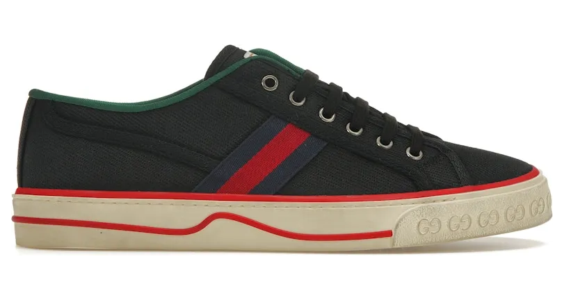Gucci Tennis 1977 Black Cotton
