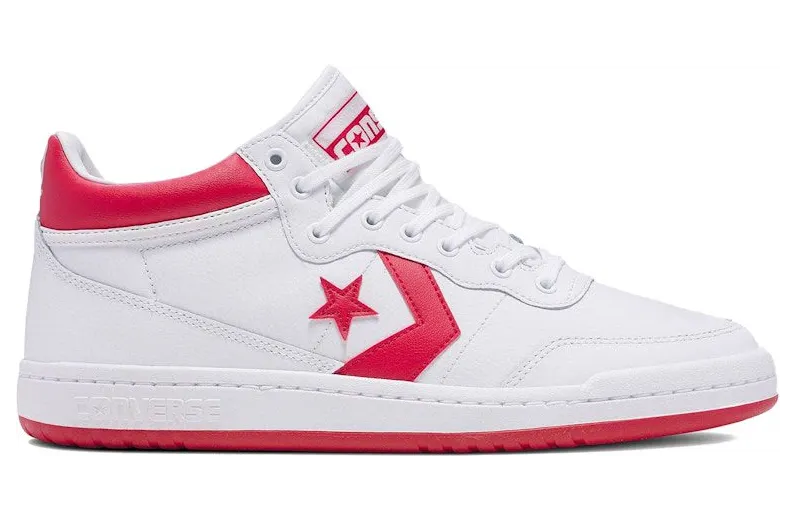 Converse Fastbreak Pro Mid White Enamel Red (A10200C)