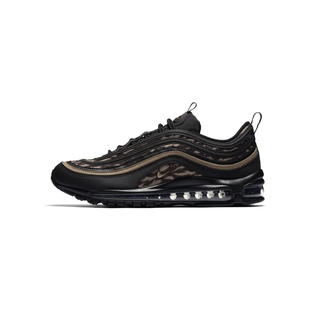 Nike Air Max 97 Tiger Camo Black/Velvet Brown-Khaki (AQ4132-001)
