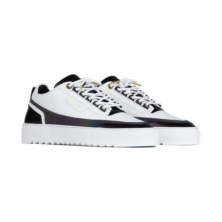 Mason Garments Firenze Leather/Reflective White/Black/Rainbow (FW20-8C)