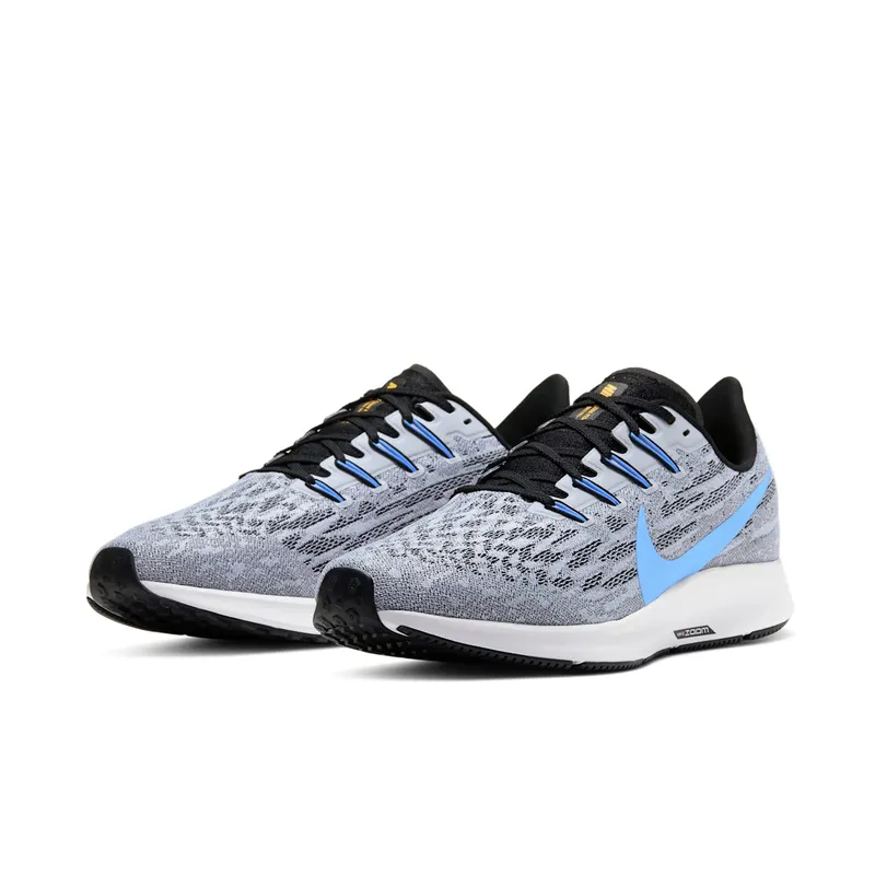 Nike Air Zoom Pegasus 36 White White/Black-Pure Platinum-University Blue (AQ2203-101)